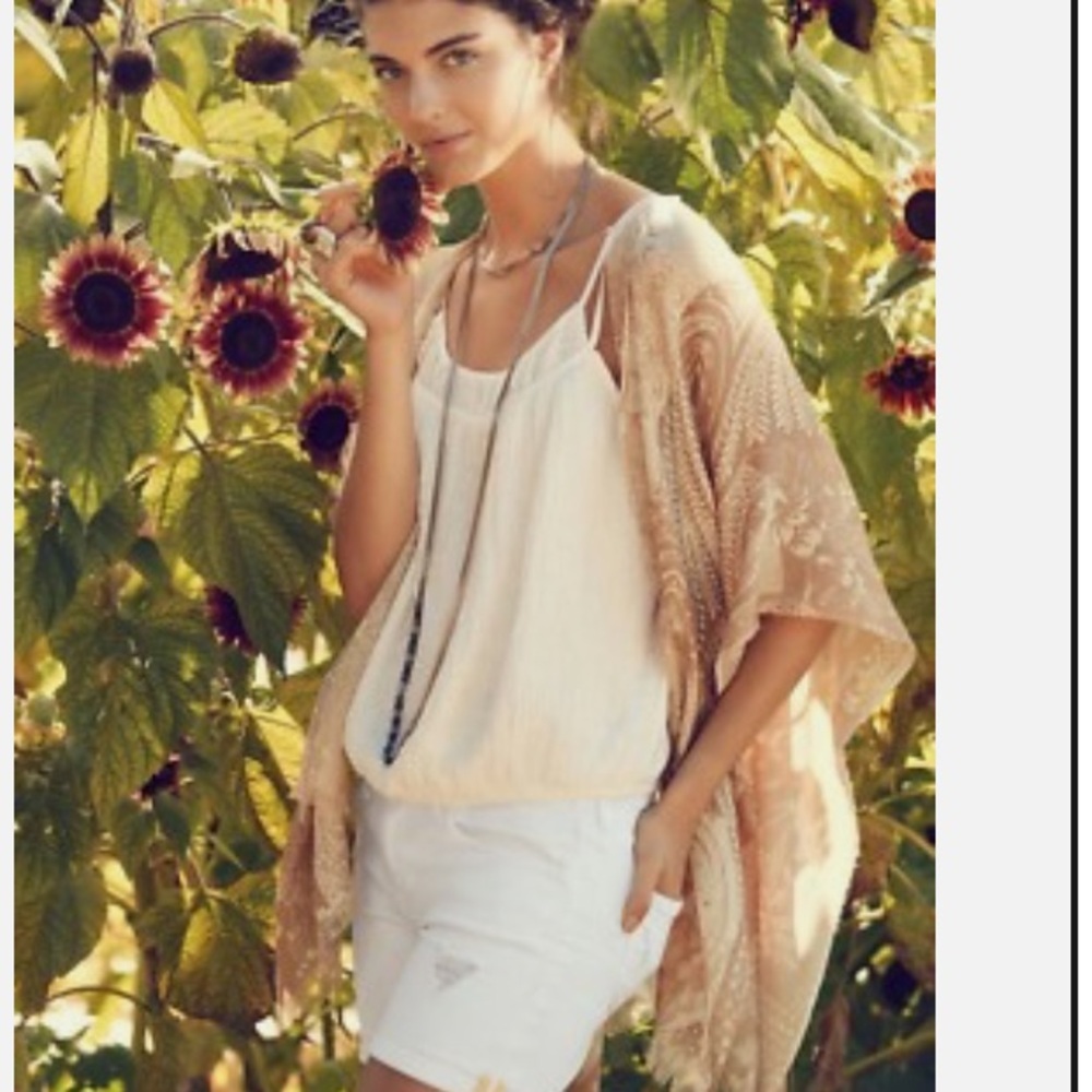 Anthropologie STARK Gauze Bubble Cami